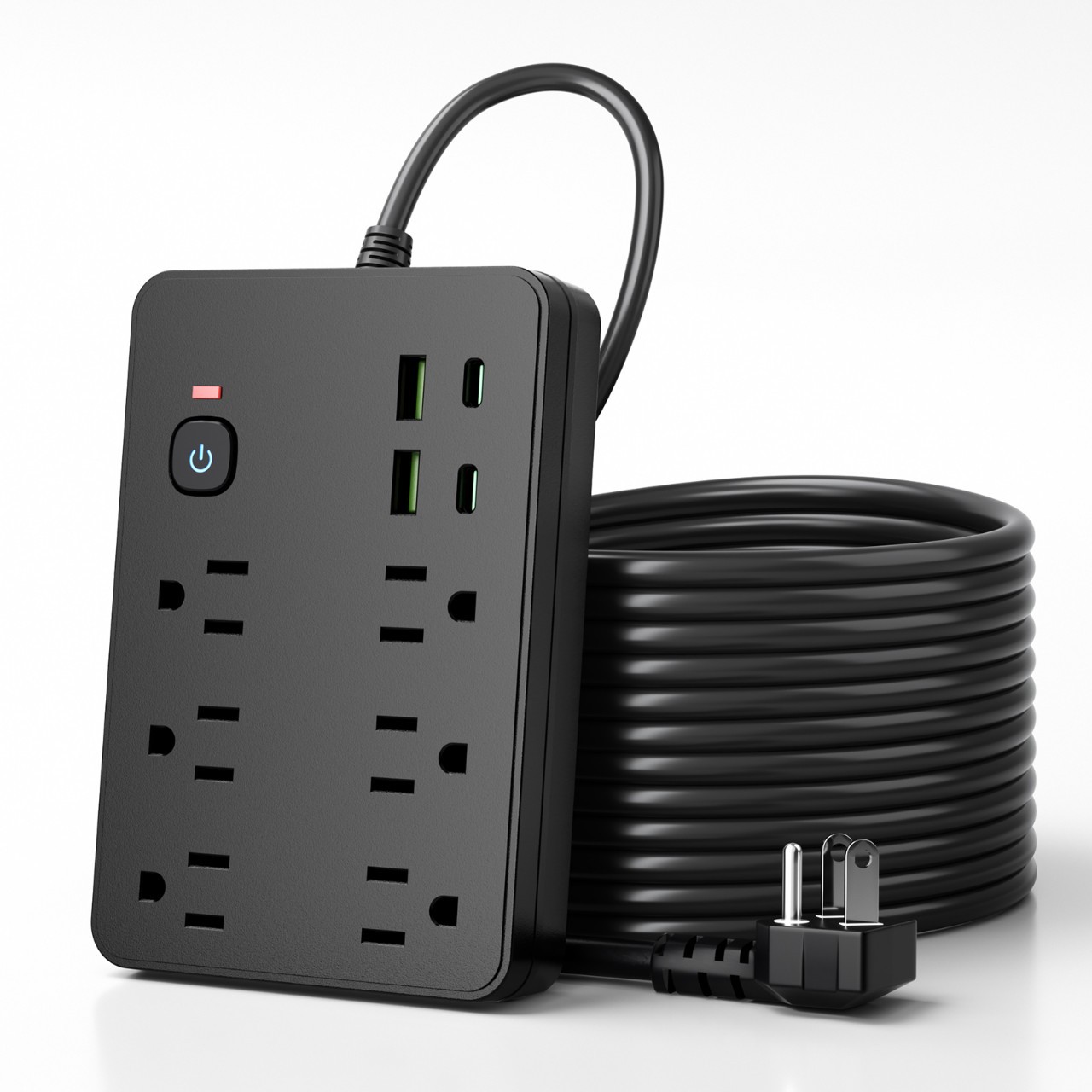 Home Appliances - 10-in-1 Power Strip Surge Protector, 6