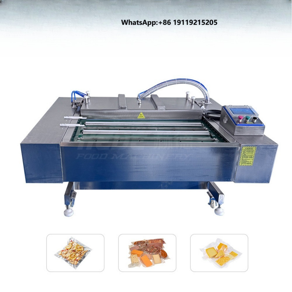 Food Vacuum Sealer Machine - Rolling Vacuum Packaging Machine Continuous Fully