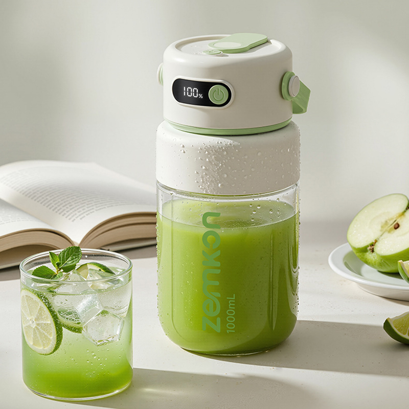 Portable Blender Usb Rechargeable - 1000ML Portable Blender USB Electric Juicer