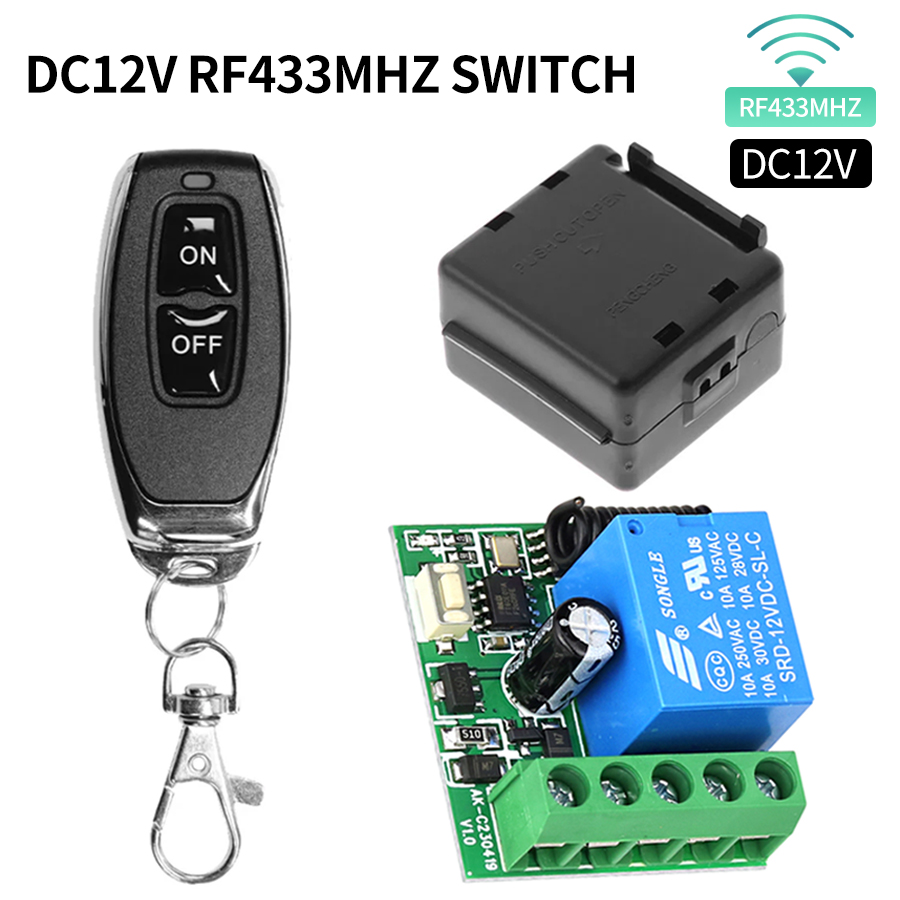 Small Appliances - 433MHz DIY Wireless Switch DC12V Switch
