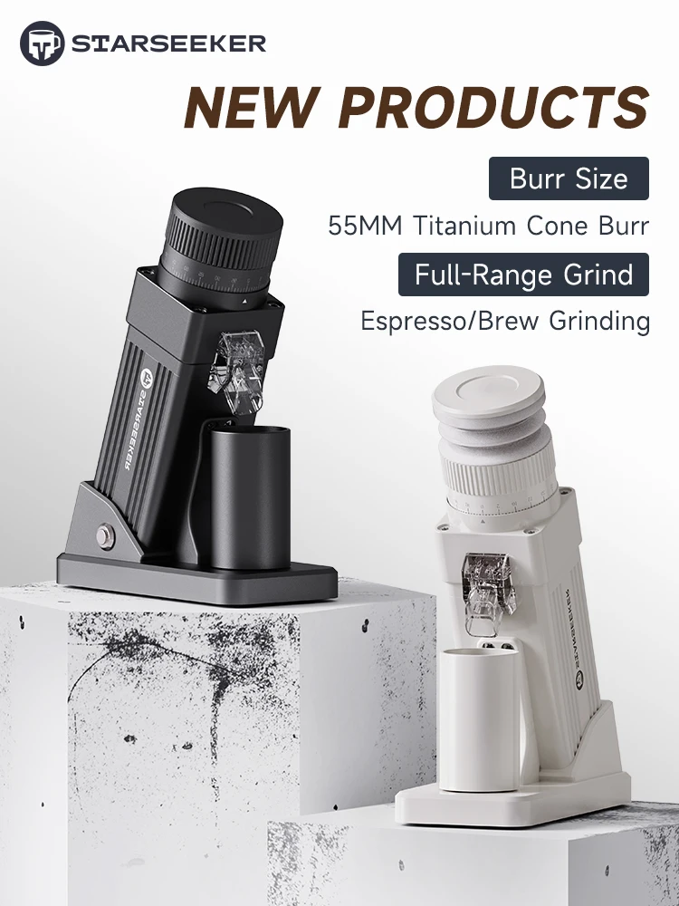 #STARSEEKER E55Pro Electric Co - đánh giá và giá Coffee Bean Grinder Electric