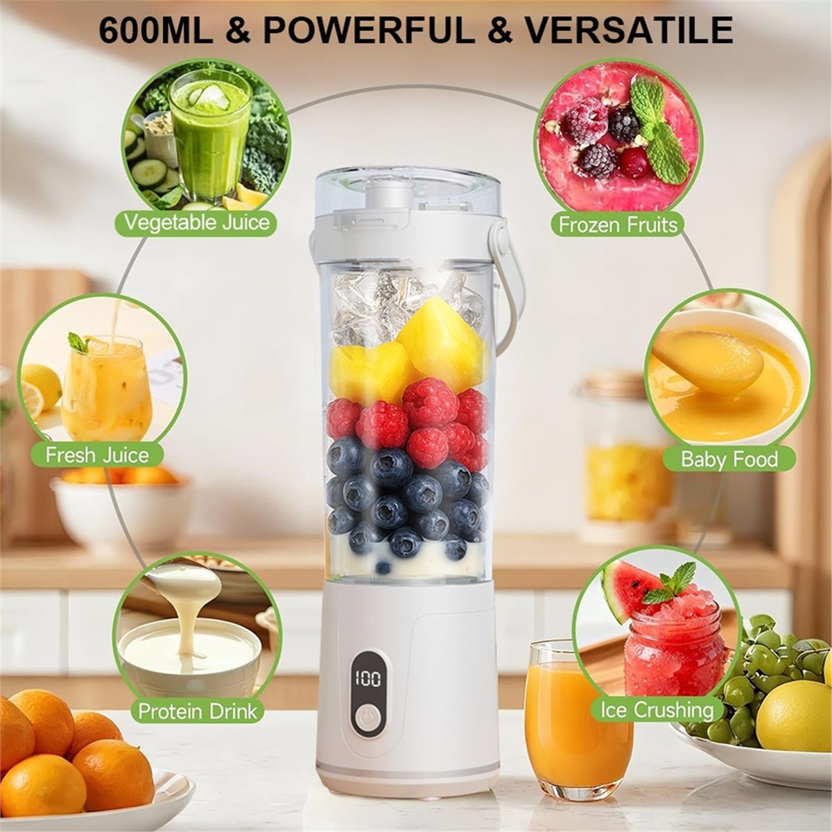 RECOMENDAR】Electric Blender Po - đánh giá và giá Portable Blender Usb Rechargeable