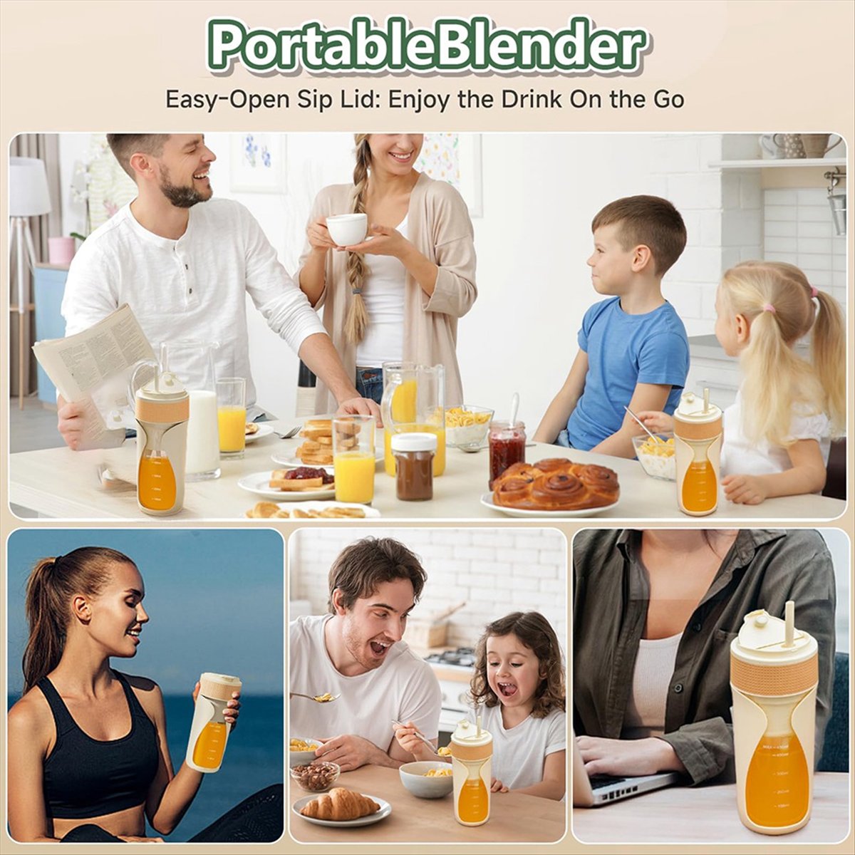 Portable Blender Cup 450ml Mul - đánh giá và giá Portable Blender Usb Rechargeable