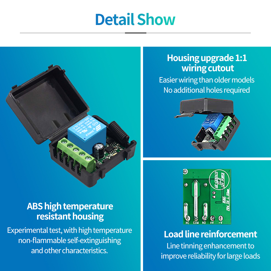 433MHz DIY Wireless Switch DC1 - đánh giá và giá Small Appliances