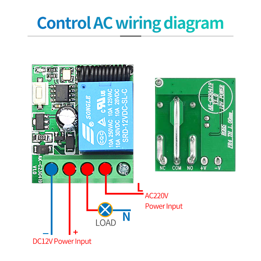 433MHz DIY Wireless Switch DC1 - đánh giá và giá Small Appliances