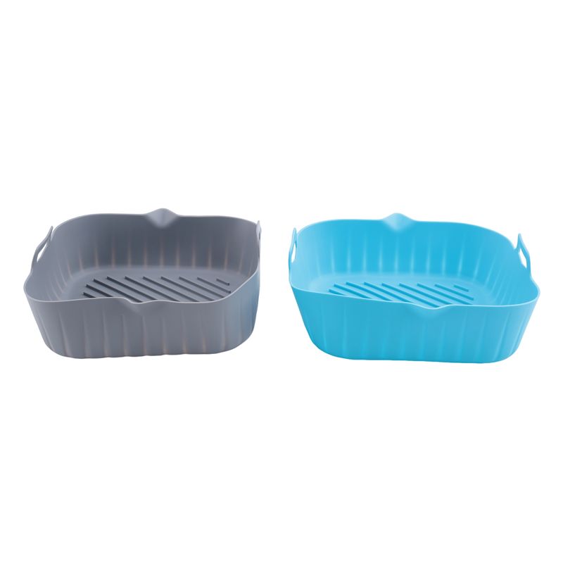 NEW HOT In Stock-2 Pcs Large A - đánh giá và giá Air Fryer Silicone Pot Liner